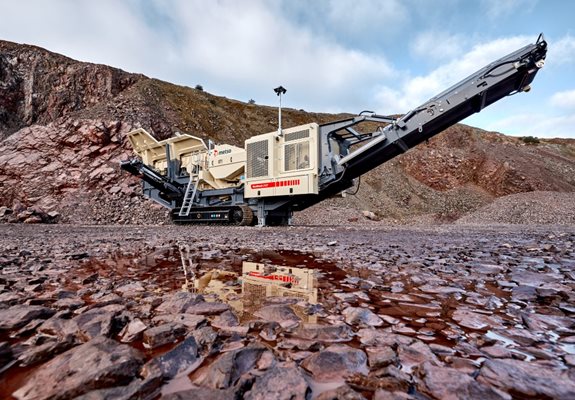 Nordtrack™ J127 mobile jaw crusher.